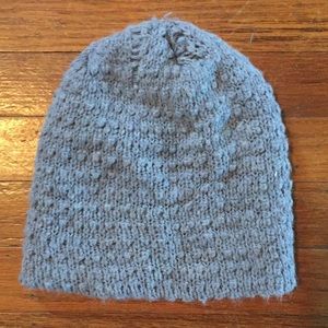 Gray/blue beanie